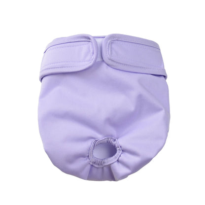 3pcs Female Dog Diapers Washable Reusable Doggie Puppy Nappies Physiological Pants Cute Adjustable Pet Sanitary Panties Short