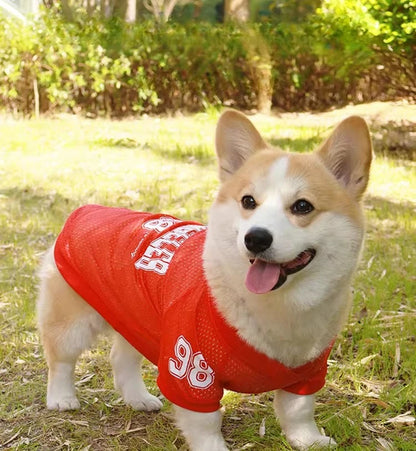 Summer Pet Dog Cooling Vest Fashion Soft Clothing Summer Casual Shirts Small Medium Large Dogs Puppy French Bulldog Pet Clothes