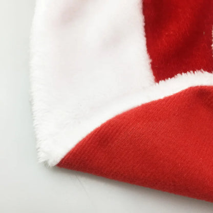 the CLAUS & PAWS COSTUME - Funny Christmas Pet Cosplay Clothes for Small/Medium Dogs/Cats, Warm Dog Cloak with Santa Claus Pet Costume, Happy New Year Gift
