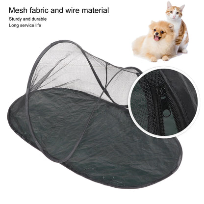 Pet Enclosure Tent Portable Breathable Foldable Outside Cat Enclosure Tent for Outdoor Travel Portable Cat Tent Dog Outdoor Tent