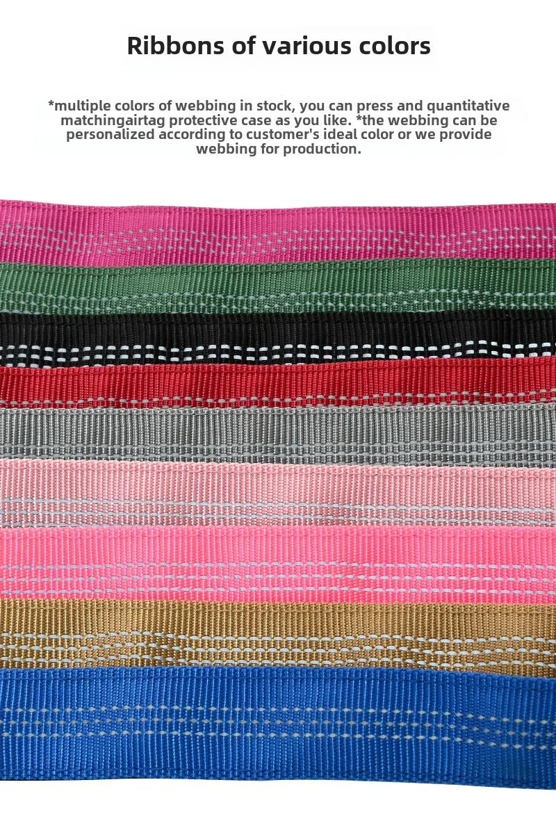 the FINDMYPAWS AIRTAG COLLAR - Dog Collar Reflective Waterproof Transparent Cover Airtag Locator Anti-Loss Pet Collar