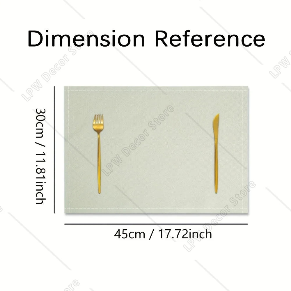 Dachshund Dog Tribe Restaurant Kitchen Table Placemats Coasters Coffee Coasters Home Decor