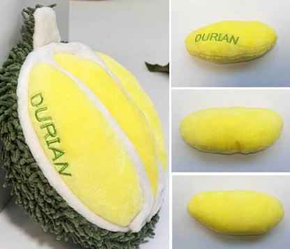 Interactive Dog Squeak Toys Plush Durian Pet Sniff Toy for Small Large Dogs Bite Resistant Puppy Sounding Toys Pet Supplies
