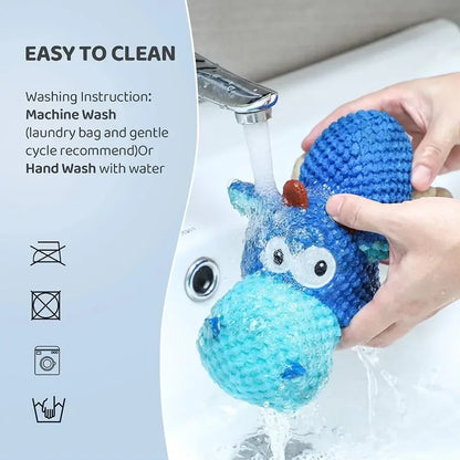 Dog Squeaky  Toys for Medium Large Dogs Plush Puppy Big Dog Chew Toys With Rope Animals Shape Dog Accessories Pets Supplies