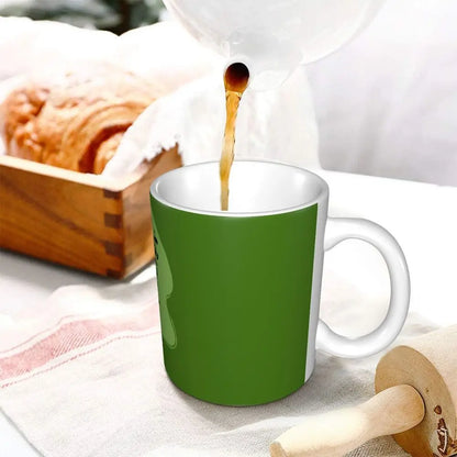 Personalized C-Courage The Cowardly Dog Coffee Mug DIY Ceramic Milk Tea Mug Cup