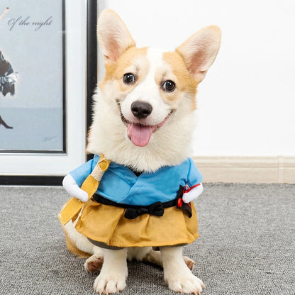 Funny Pet Dog Clothes Dog Cosplay for Dogs Halloween Dog Costumes Christmas Dog Accessories Festival Party Outfit Pet Dog Dress