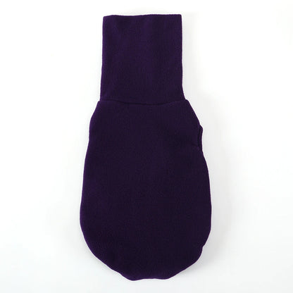 Winter Fleece Whippet Vest Italian Greyhound Clothes Turtleneck Dog Clothes Soft Fleece Clothes