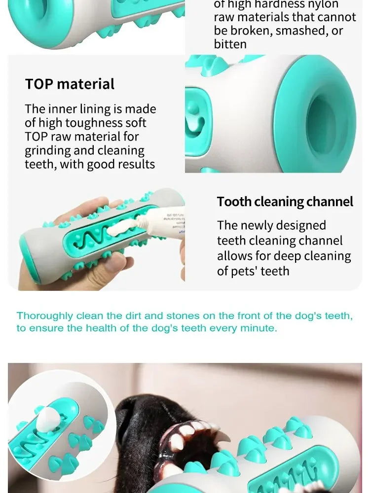 1PCS Dog Dental Chew Toys for Teeth Cleaning Puppy Teething Sticks & Chewable Bone Toothbrush Enzymatic Oral Care Fresh Breath