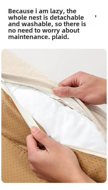 Winter Warm Dog Kennel High Elasticity Sponge Dog Beds Removable Washable Cat/Dog Sofa for Medium-sized Dogs Pet Supplies