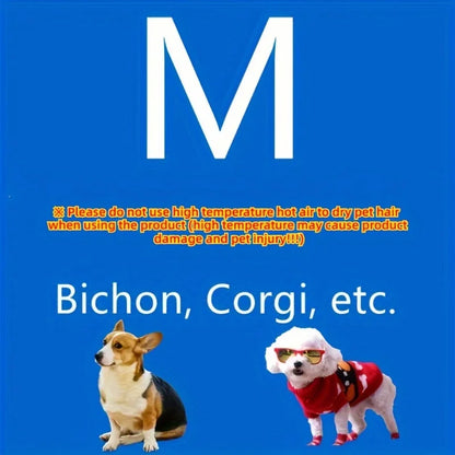 Foldable Pet Drying Bag Portable Efficient Drying Bag for Dog Cats Bathing Hair Drying Grooming Dog Cleaning Small Medium Large