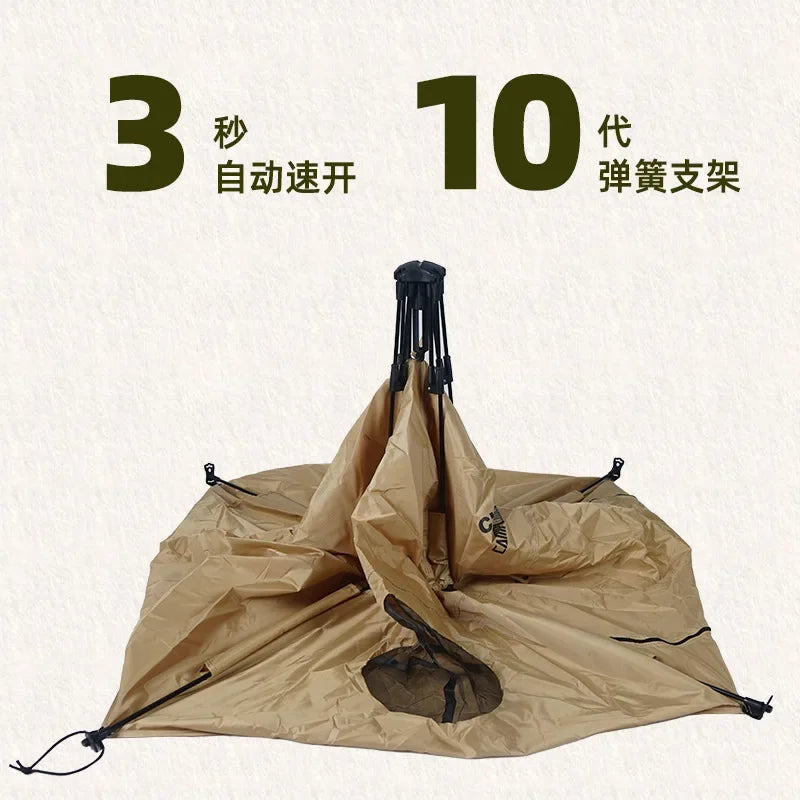 Pet tent fully automatic folding cat dog house portable car large dog rain and sun protection portable tent