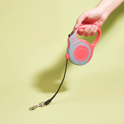 the SUREGRIP RETRACTABLE LEASH - 3m/5m Dog Leash, Strong Nylon Puppy Lead for Small/Medium/Large Dogs/Cats, Automatic Retractable Durable Yorkshire Pet Supplies