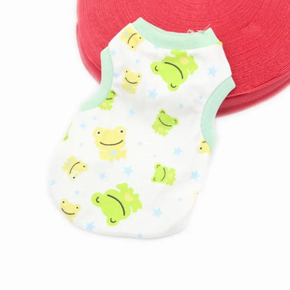 the COOLBARK SUMMER TEE - Dog Clothes Summer Thin Dog Vest T-Shirt, Print Dog Cute Outfits, Chihuahua, Pet Clothing, French Bulldog, Pug Costumes, Puppy Shirts