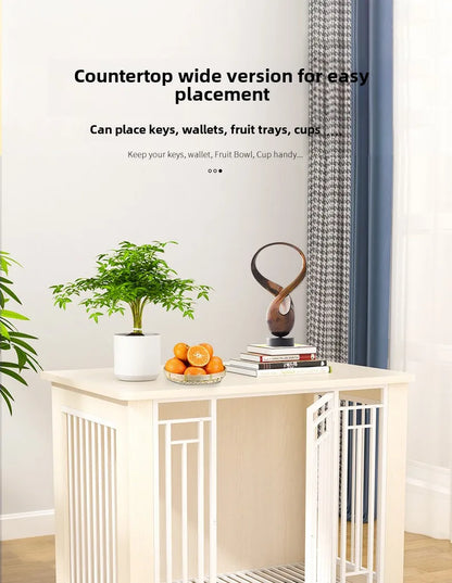 Heavy Duty Large Dogs Cage High Strength Steel Wood Easy To Install Dog Crate Pet Dog Kennel