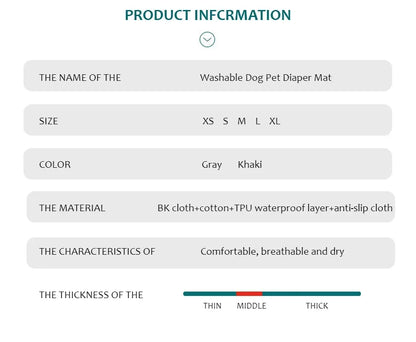 Dog Pee Pad Blanket Reusable Absorbent Diaper Washable Puppy Training Pad Pet Bed Urine Mat for Pet Car Seat Cover Pet Supplies