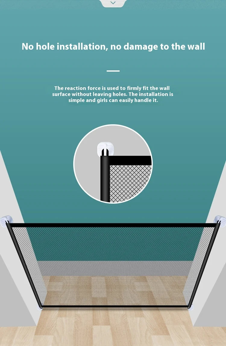 New Portable Commercial Security Dog Pet Fence for Folding Safety protection Indoors and Outdoors to Protect Pet Dogs