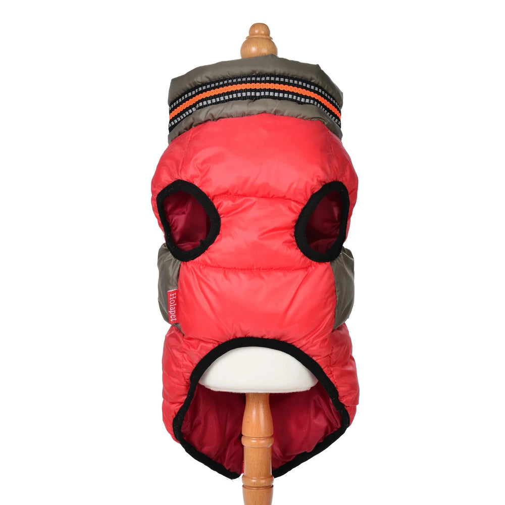 Warm Dog Vest Coat For Winter Cat With Zipper Outdoor Waterproof Puppy Jacket Windproof Pet Outfits For Small Dogs Cat Chihuahua