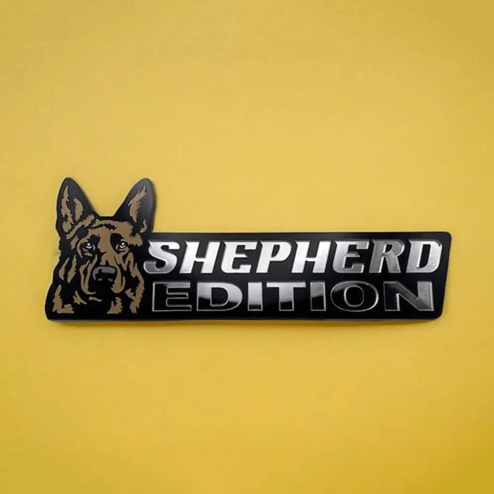 3D Dogs Badge Acrylic Funny Stylish Car Emblems & Badges German Shepherd Pit Bull Sticker Bulldog Decals Auto Exterior Stickers