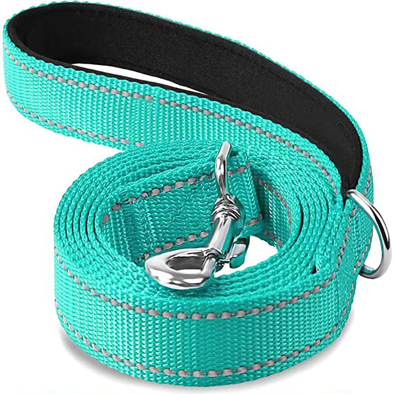 the MOONSTRIDE REFLECTIVE ROPE - Night Reflection Dog/Pet Towing Rope, 1.2/1.5/1.8m Guard Rope, Pet Walking Training Leash, Cats/Dogs Harness Collar Lead Strap