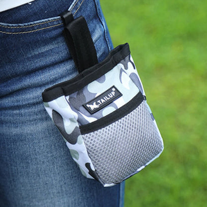 the TRAINSMART TREAT POUCH - Pet Dog Puppy Training Treat Snack/Bait Pet Feed Pocket/Pouch, Obedience Agility Pouch Food Bag, Pocket Snack Reward Waist Bag