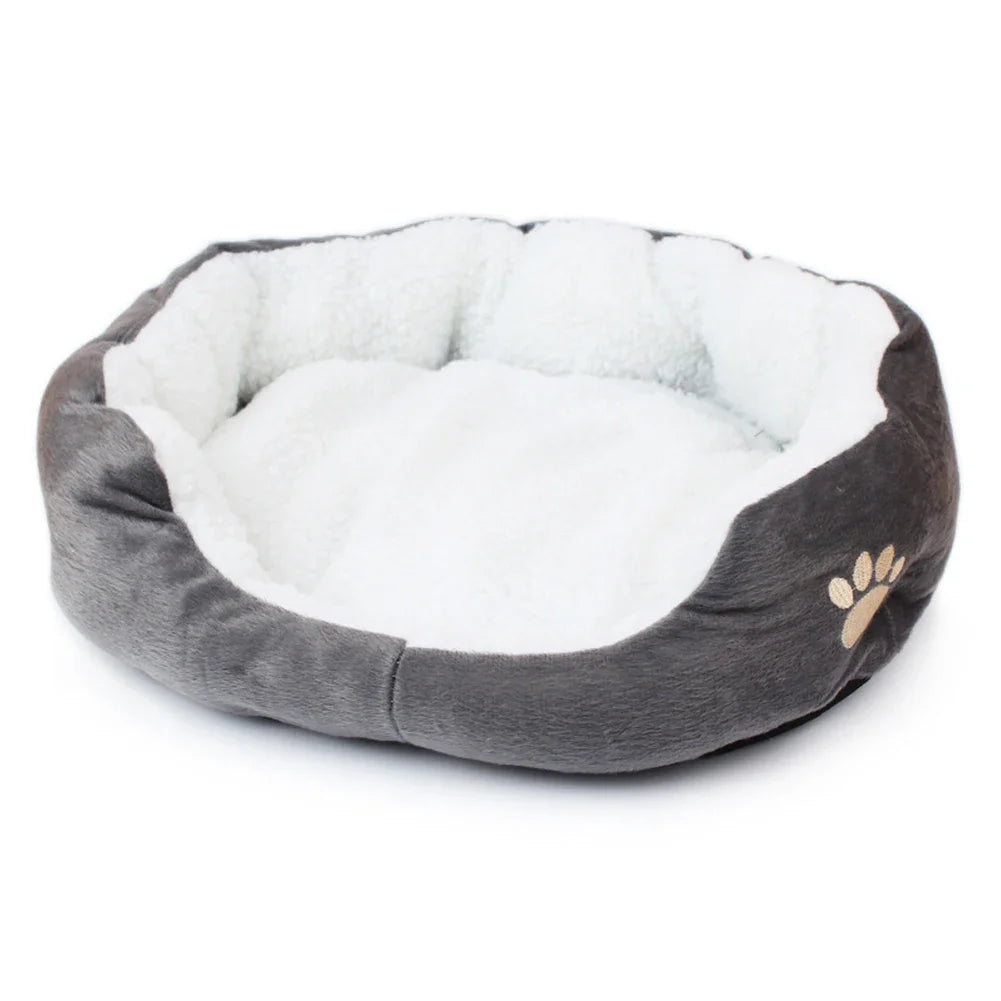 Pet Beds with Thickened PP Cotton Dog Cave Bed and SofaSuitable for Small Puppy Cat Bed