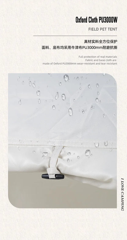 Pet tent fully automatic folding cat dog house portable car large dog rain and sun protection portable tent