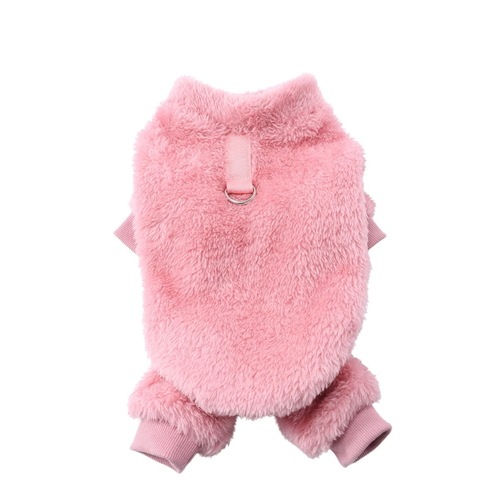 Pet Dog Jumpsuit Cozy Dog Clothes For Small Medium Dogs Cats Autumn Winter Puppy Soft Costumes Chihuahua French Bulldog Clothing