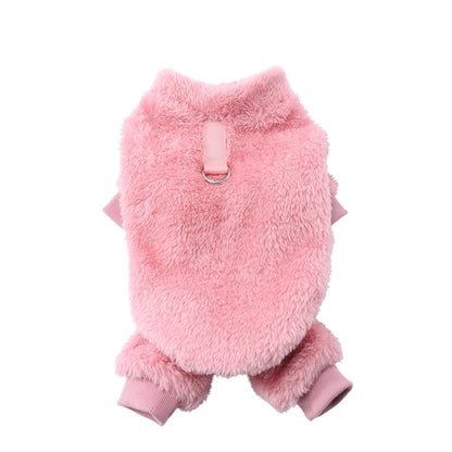 Pet Dog Jumpsuit Cozy Dog Clothes For Small Medium Dogs Cats Autumn Winter Puppy Soft Costumes Chihuahua French Bulldog Clothing