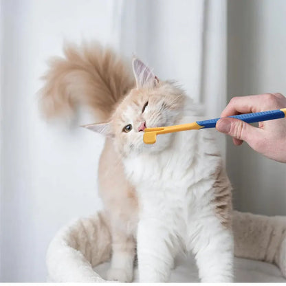 the GROOMING & BEAUTY KIT - 8PCS Complete Grooming Pet Brush Beauty Kit, Cleaning Brush Storage Bag, Dogs Nail Clipper - Flea Comb Cat Hair Removal Brush Kits