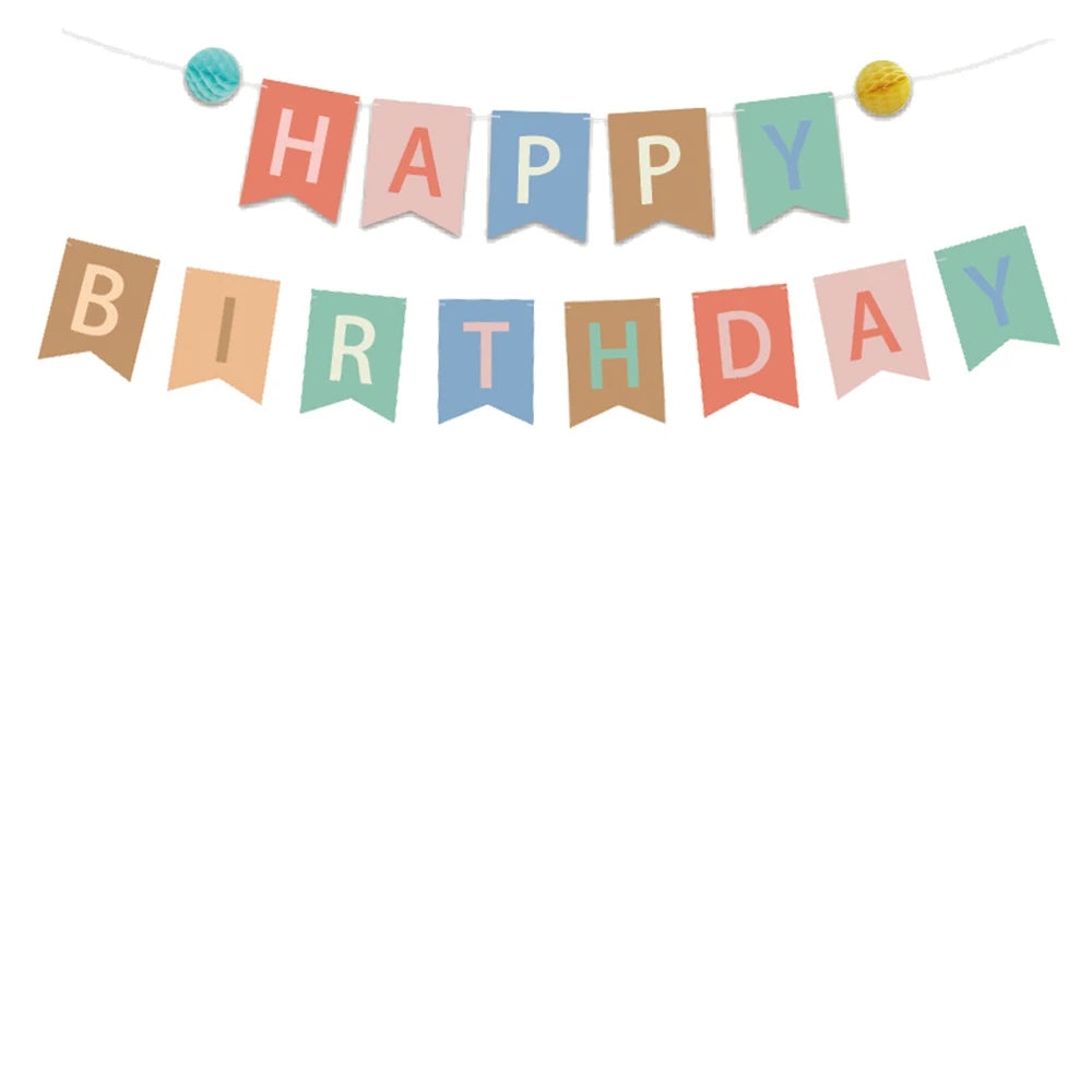 Dog Party Table Decoration Paper Plates Nakpins Banner Hangings Cake Toppers Gift Bags Stickers Kids Puppy Themed Party Supplies