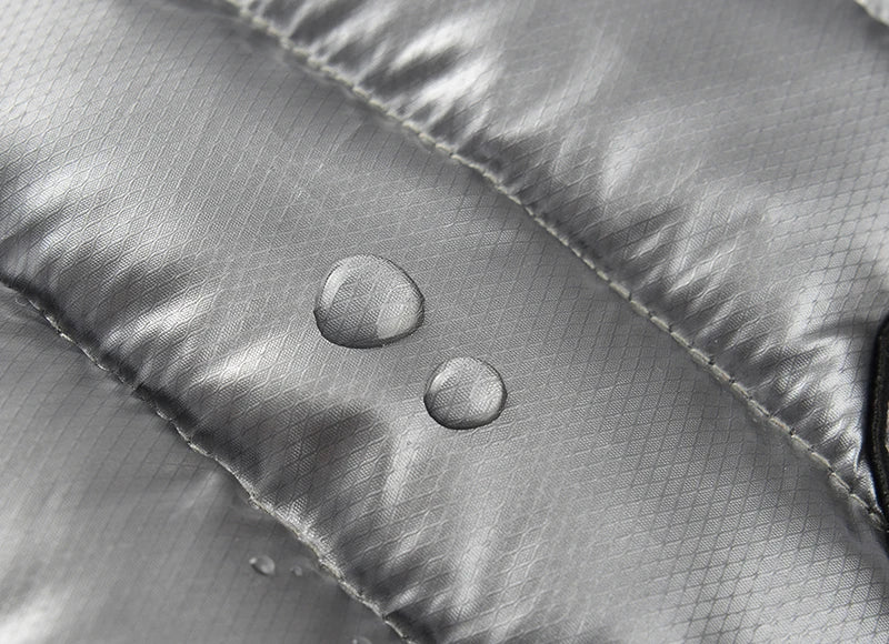 the ALPINE SHIELD JUMPSUIT - Winter Warm Dog Hooded for Small/Medium Dogs, Outdoor Windproof Puppy Jumpsuit, Waterproof Pets Coat, Chihuahua Bulldog Pug Outfits