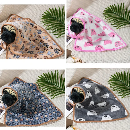Fluffy Sleeping Blanket for Dog, Sleeping Blanket, Cat Cover, Comfortable Sheet, Winter Insulation, S-XL, Pet Supplies