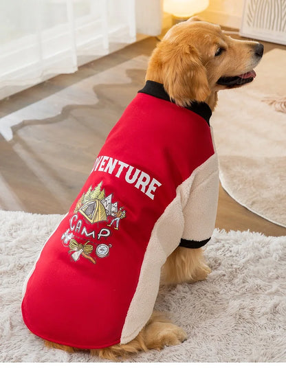 Autumn and winter sweaters for Big Dogs Two Legged Dog Sweater Spring Medium-sized Dog Pet Clothing Big Dog Clothing
