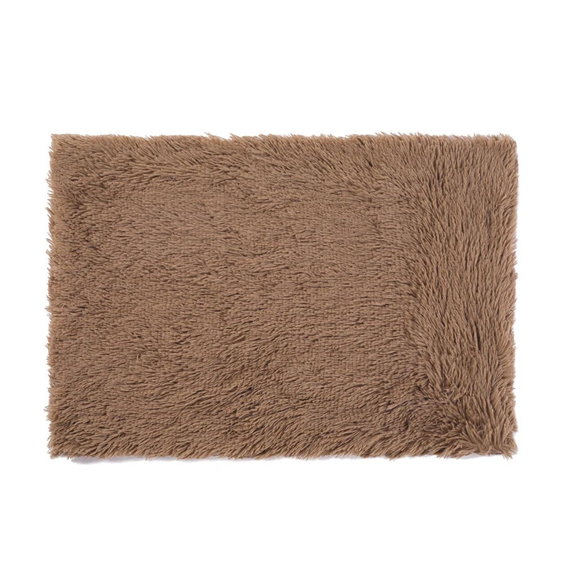 Super Soft Fleece Fluffy Pet Blankets Dog Sleeping MatMattress Extra Warm Pet Cushion for Small Medium Large Dogs & Cats