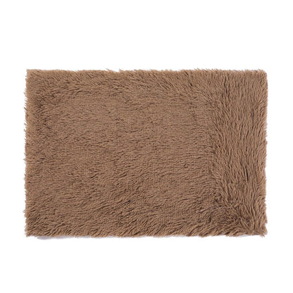 Super Soft Fleece Fluffy Pet Blankets Dog Sleeping MatMattress Extra Warm Pet Cushion for Small Medium Large Dogs & Cats