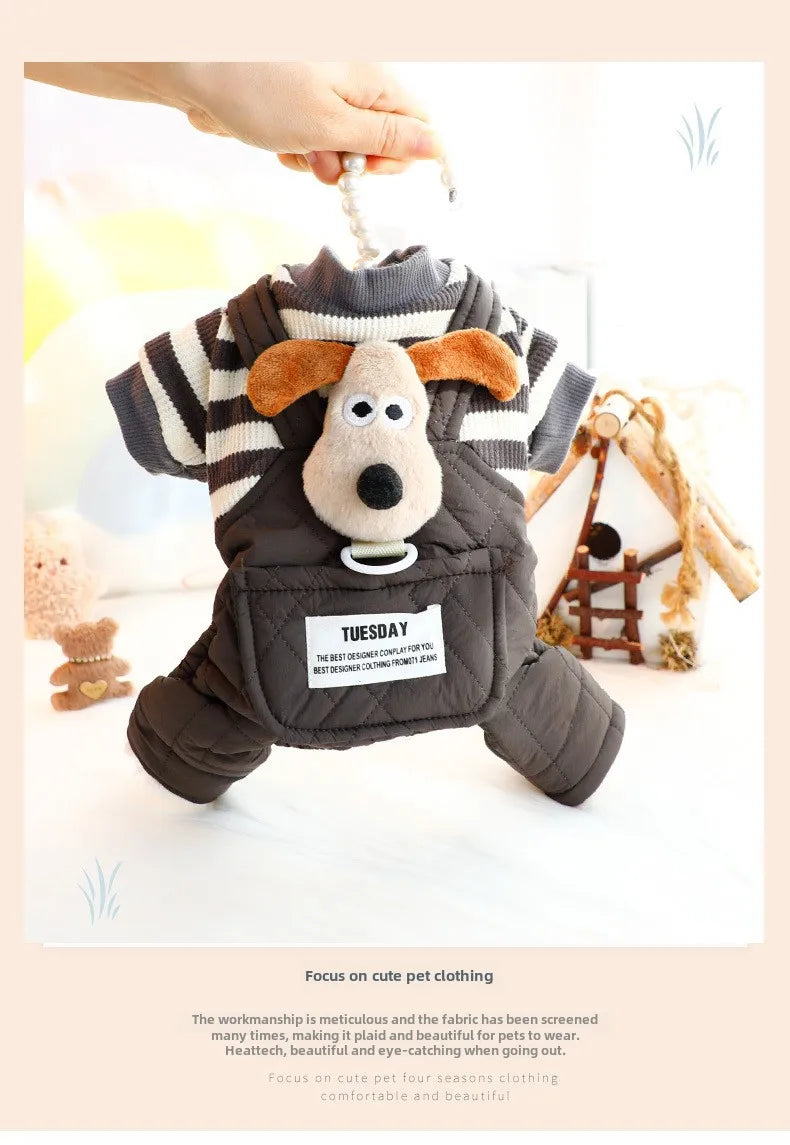 Winter Pet Dog Vest Jacket for Small Medium Dogs Cats pet Warm Cotton Clothes Puppy Yorkie Chihuahua Coat Maltese Bulldog wear