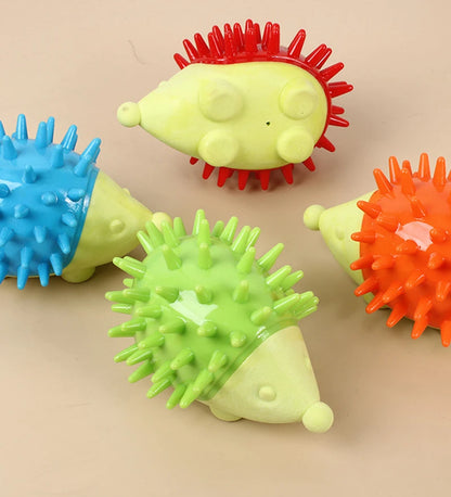 TPR Durable Pet Dog Chew Toys Animal Shaped Dog Squeak Toys Bite Resistant Puppy Teeth Cleaning Toy Dog Accessories