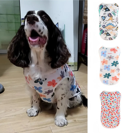 CoolToon Summer Vest™ Breathable Dog Cooling Shirt | Dog Paw Clothing™