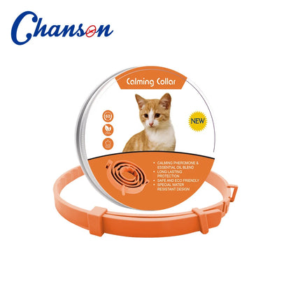 the TRANQUILTAIL CALMING COLLAR - Pet Calming Collar for Cats/Dogs, Adjustable Anxiety Pheromone Reducing Pet Collar, Lasting Natural Calm Relax Soothing Collars