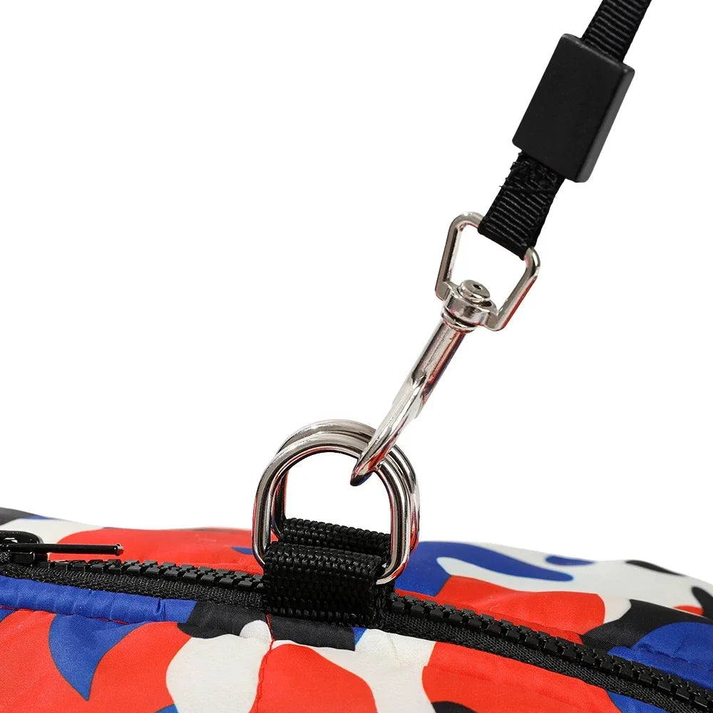 Camouflage Print Pet Dog Jacket Coat for Small Dogs Cats Autumn Winter Warm Zipper Puppy Clothes Yorkies Chihuahua Pug Costume