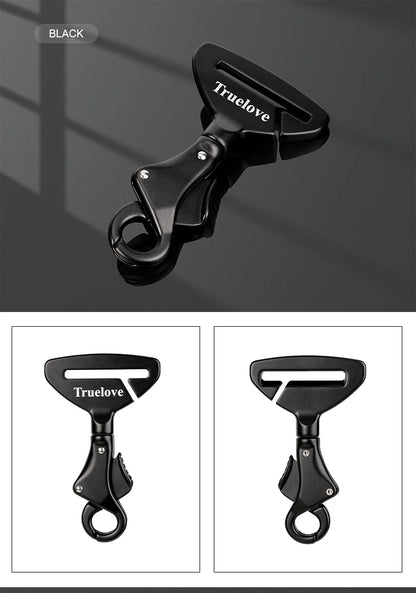 Truelove Pet All Car Seat Belt Safety Buckle with Collar or Harness High-quality Lightweight Aluminium Alloy Portable TLM1993