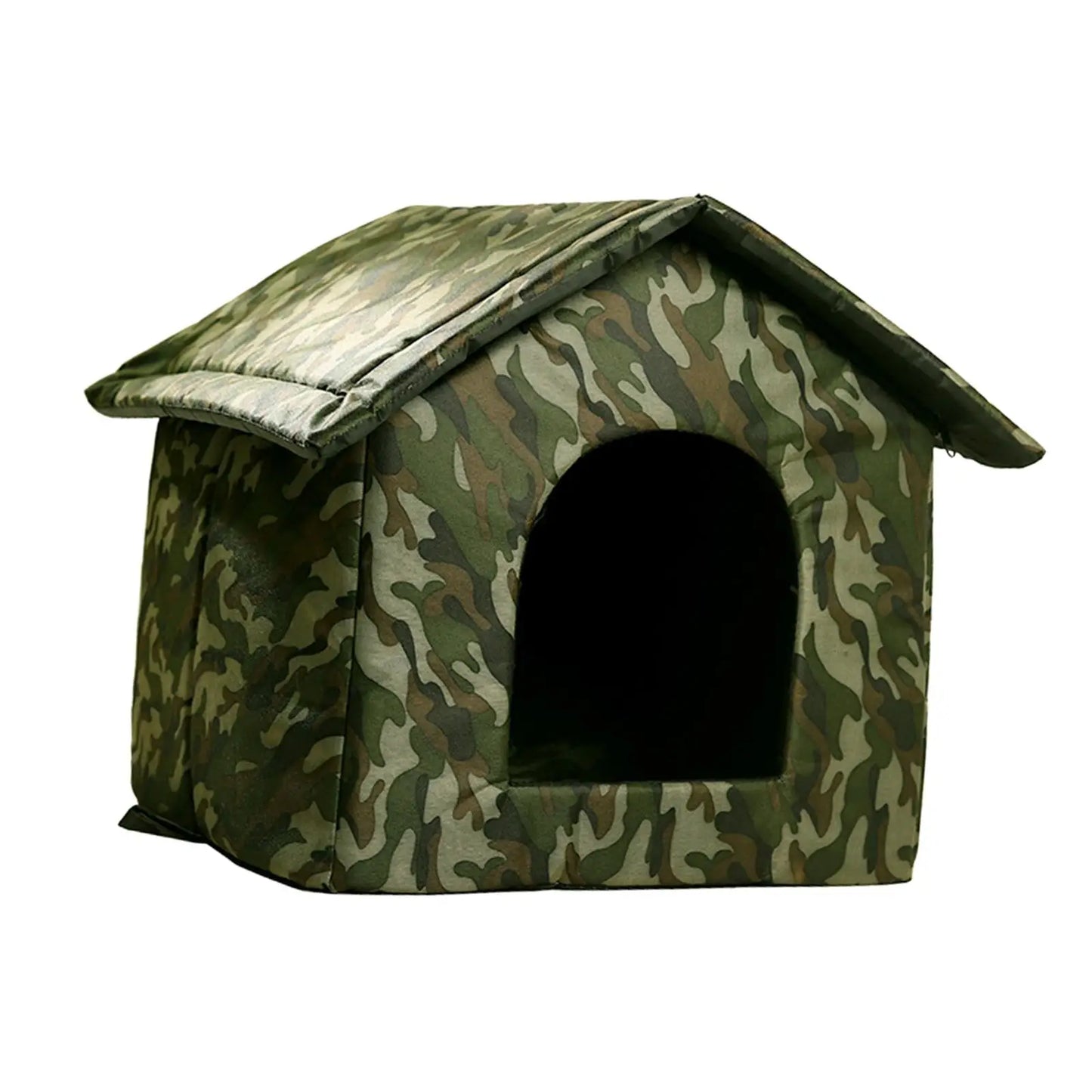 the STRAY HUT - Shelter: Portable and Weatherproof Bed for Stray Cats and Dogs