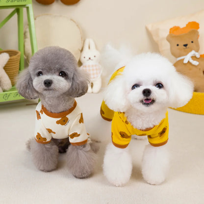 For Dogs Jumpsuit Puppy Pajamas Small Medium Pet Clothing Elegant Four Legs Clothes Chihuahua Pomeranian Costume Pet Supplies