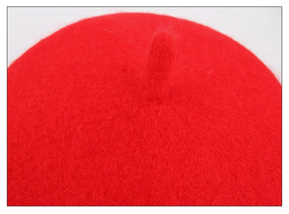 the DOGGY BERET - Wool Puppy Beret, Adjustable Pet Hat for Cats & Small Dogs, Cute Beret Style Headwear for Kitten and Puppies, Comfortable Pet Fashion Accessories