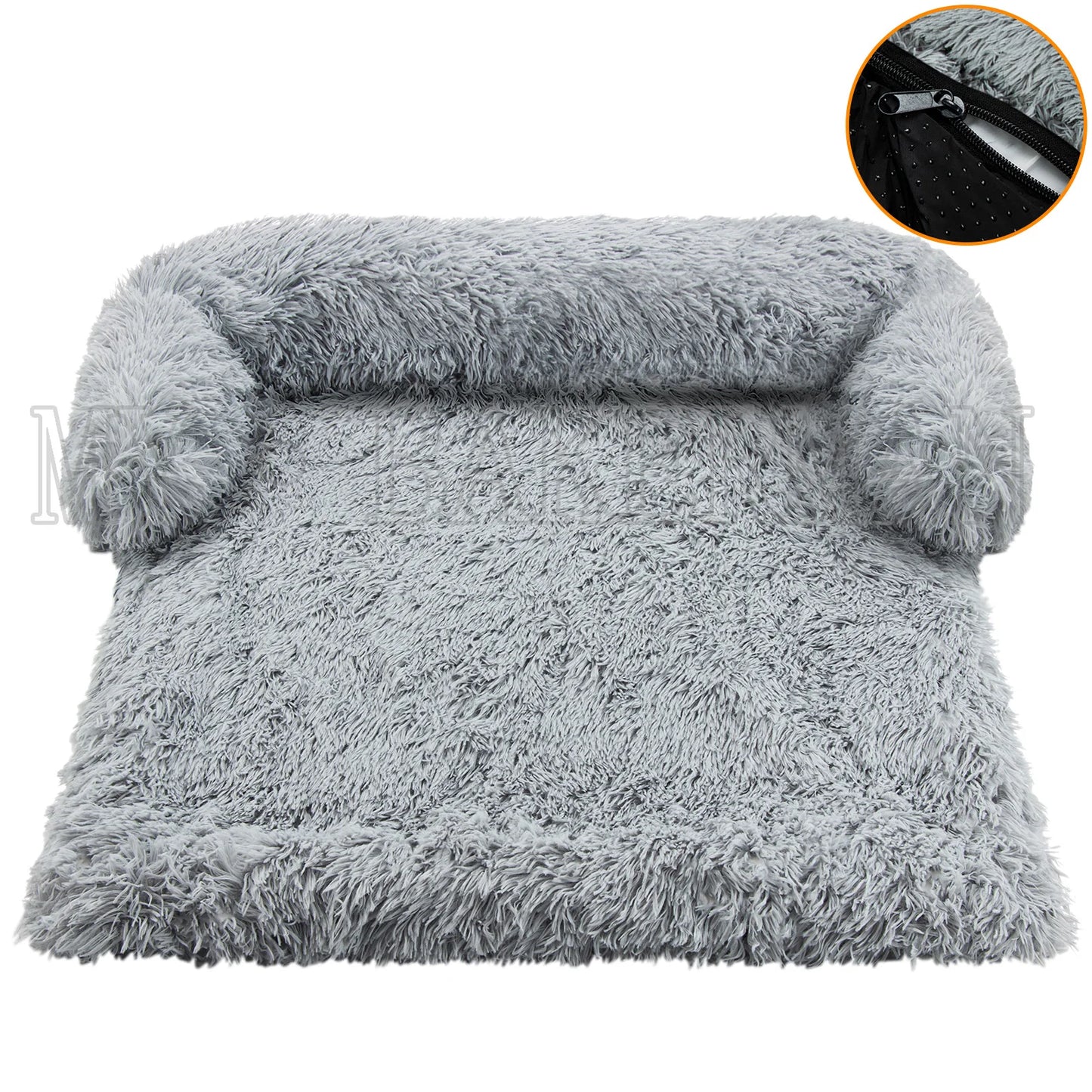 Washable blanket Sofa cover Large dog bed Sofa plush dog pet House sofa cushion plush warm kennel pet cat puppy cushion