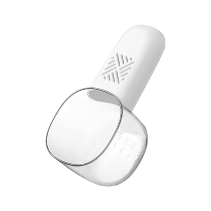 Pet Food Cup For Dog Cat Feeding Bowl Kitchen Scale Spoon Measuring Scoop Cup Portable With Scale Feeding Transparent Supplies