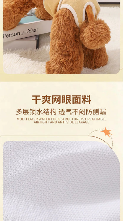 Dog Shorts Pet Physiological Pants Washable Puppy Kitten Female Dog Diapers Menstruation Underwear Pet Items