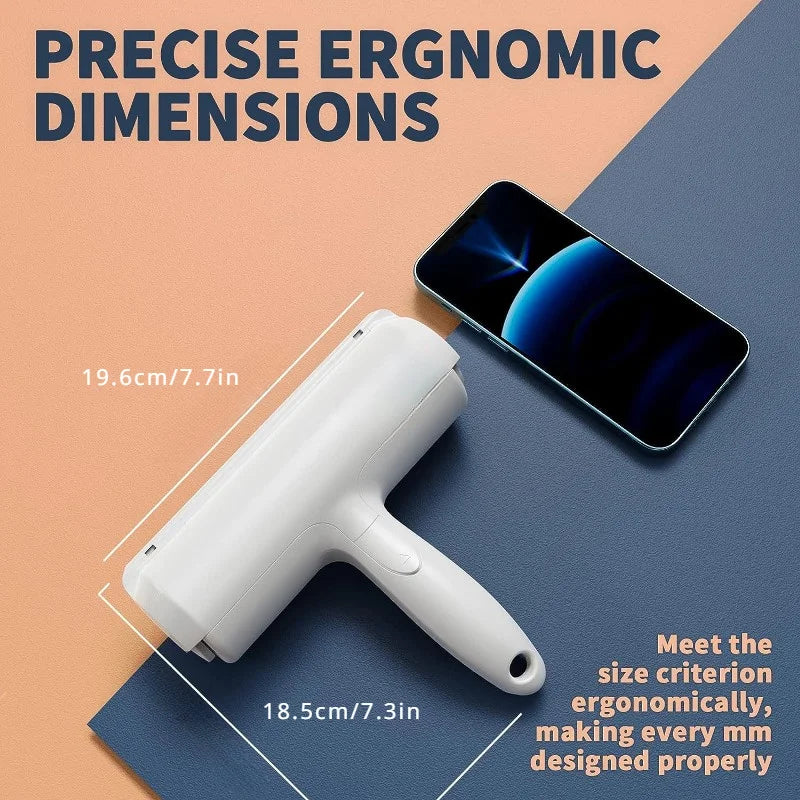 the HAIR REMOVER ROLLER - Pet Hair Remover - Lint Roller for Pet Hair - Cat and Dog Hair Remover for Couch, Furniture, Carpet, Car Seat, Reusable Roller