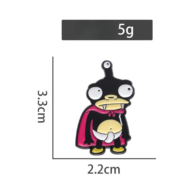 Animal Brooch Cute Cartoon Yellow Dog Metal Badge Small Accessories Wholesale Decorative Brooches Hat Pins for Backpacks Cap Pin