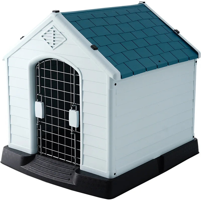 Large and Small Dog Kennel House Outdoor Pet Villa Dog House Breathable Winter Golden Retriever Four Seasons Universal Dog Cage